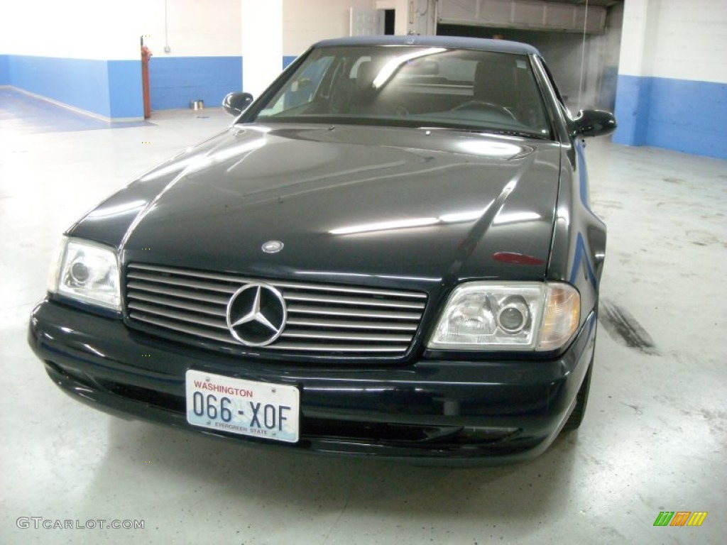 1999 SL 500 Roadster - Midnight Blue / Black photo #2