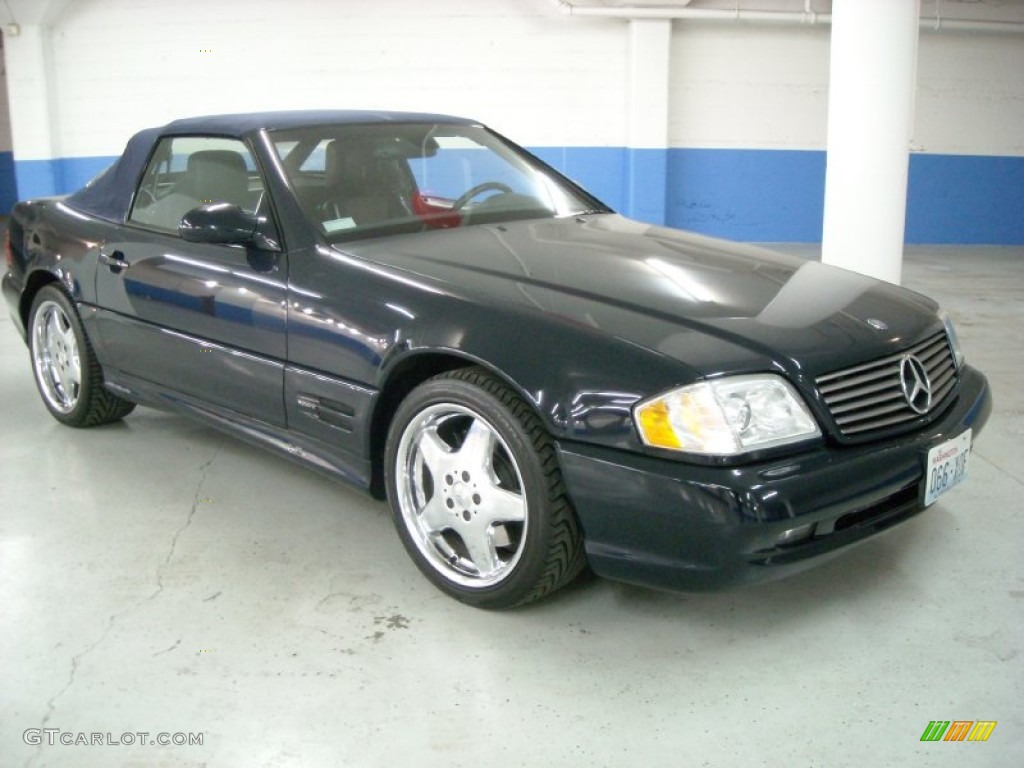 1999 SL 500 Roadster - Midnight Blue / Black photo #4