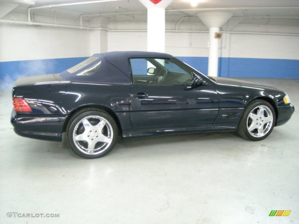 1999 SL 500 Roadster - Midnight Blue / Black photo #7