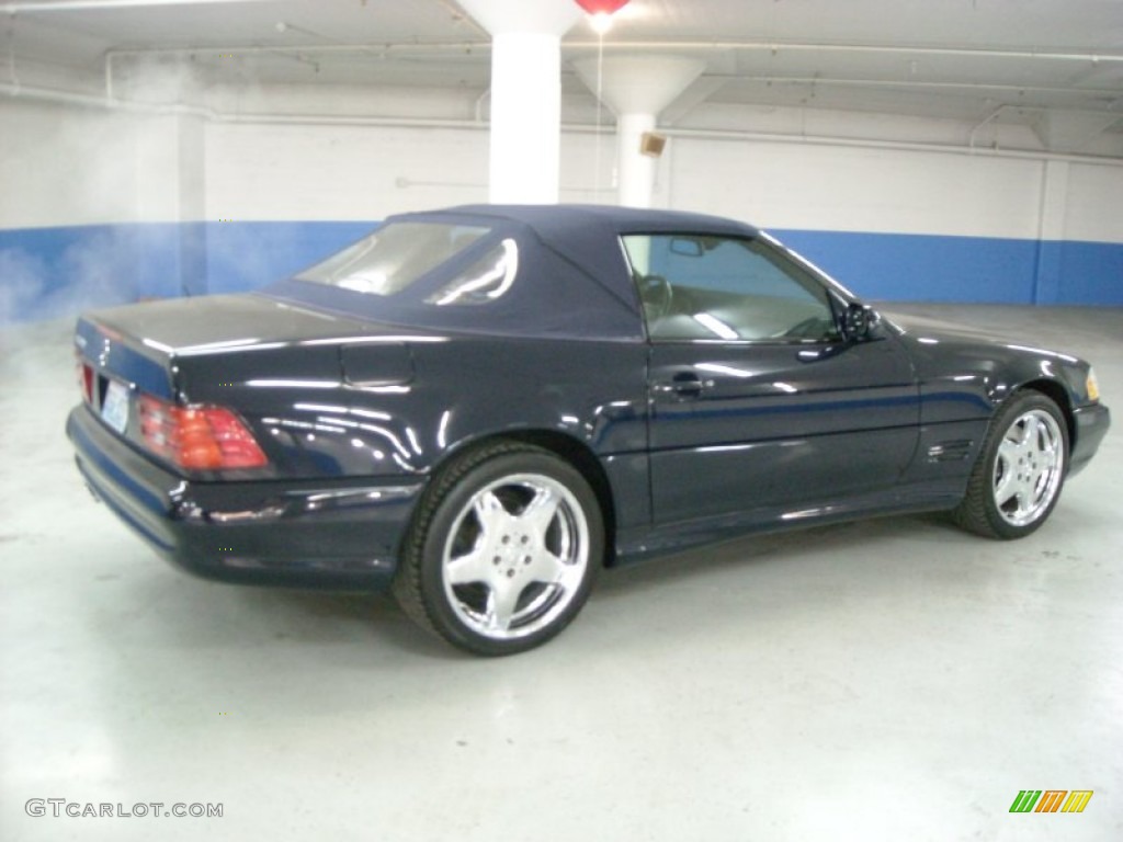 1999 SL 500 Roadster - Midnight Blue / Black photo #8