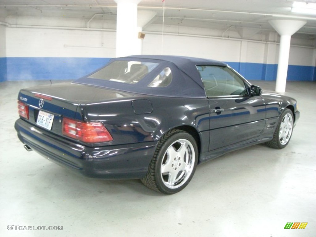 1999 SL 500 Roadster - Midnight Blue / Black photo #9