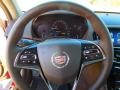 Light Platinum/Brownstone Accents 2013 Cadillac ATS 2.5L Luxury Steering Wheel