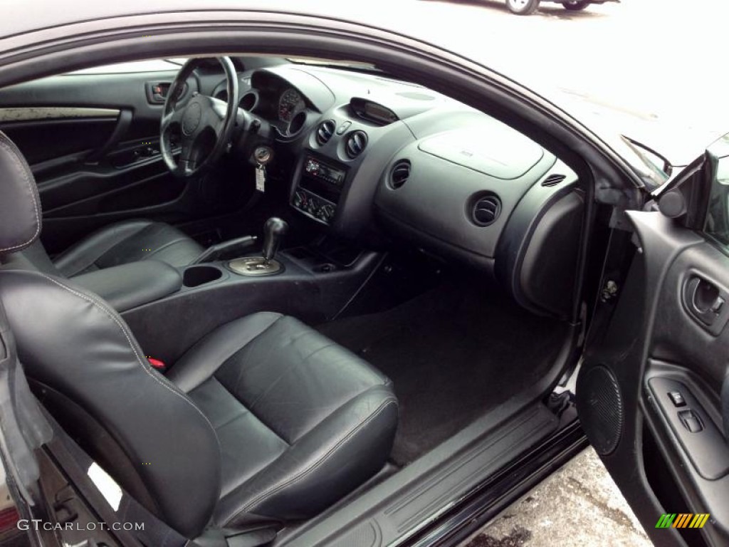 Midnight Interior 2005 Mitsubishi Eclipse GS Coupe Photo #76415296