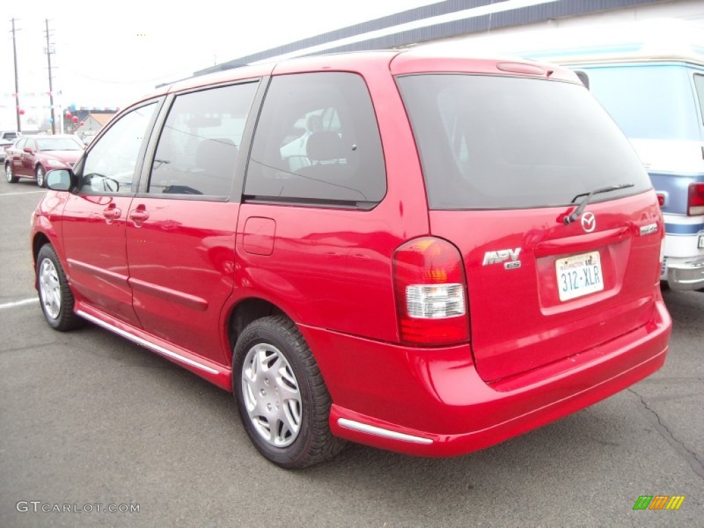 Classic Red 2000 Mazda MPV ES Exterior Photo #76415949
