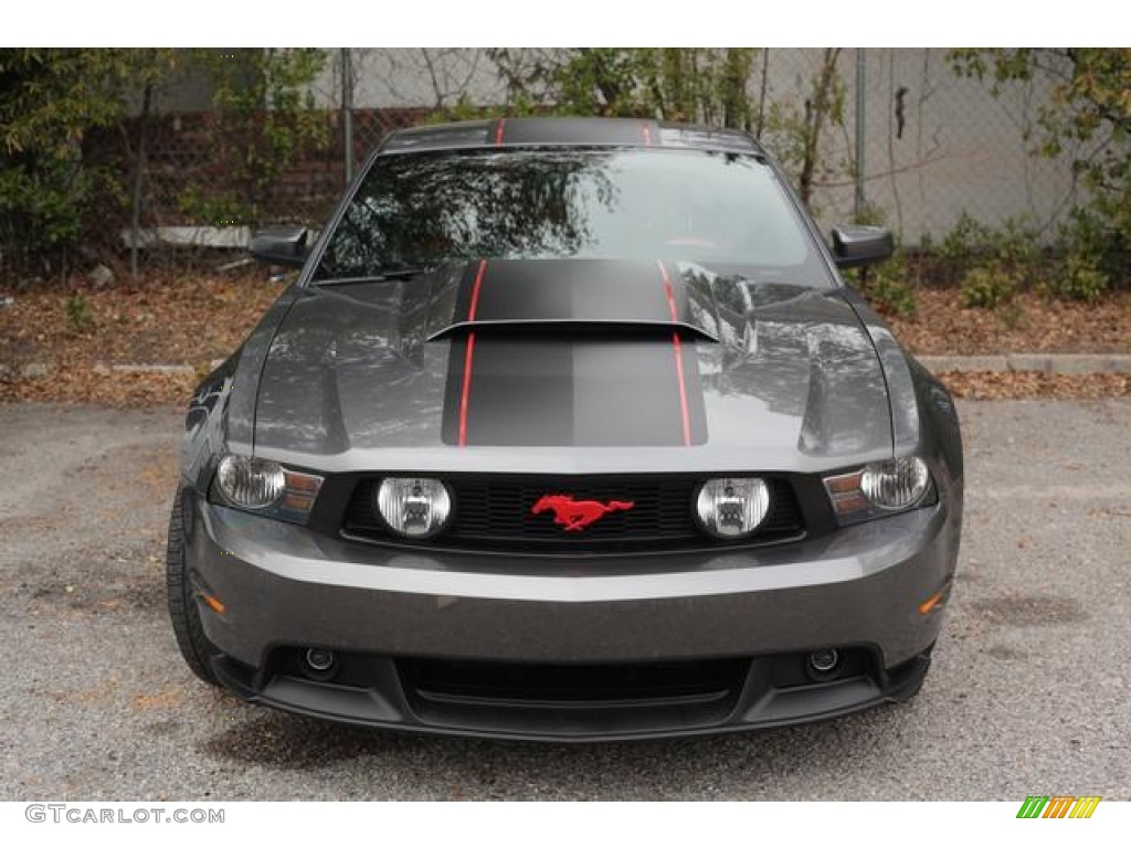 Sterling Gray Metallic 2011 Ford Mustang GT Premium Coupe Exterior Photo #76416122
