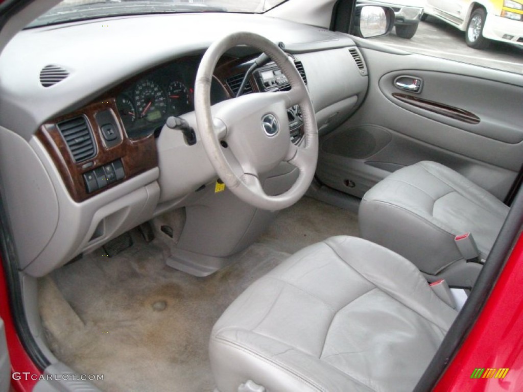 Gray Interior 2000 Mazda MPV ES Photo #76416186