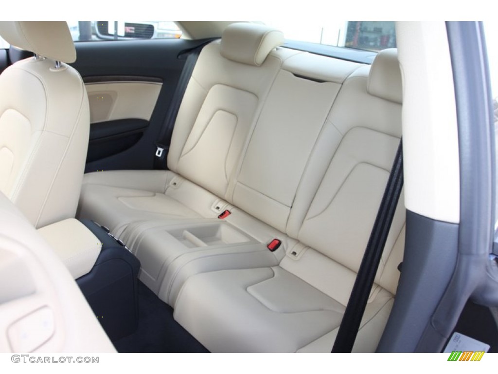 Velvet Beige Interior 2013 Audi A5 2.0T quattro Coupe Photo #76416213