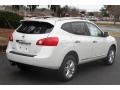 2013 Pearl White Nissan Rogue SV  photo #4