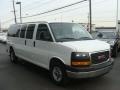 2012 Summit White GMC Savana Van LT 3500 Extended Passenger  photo #3