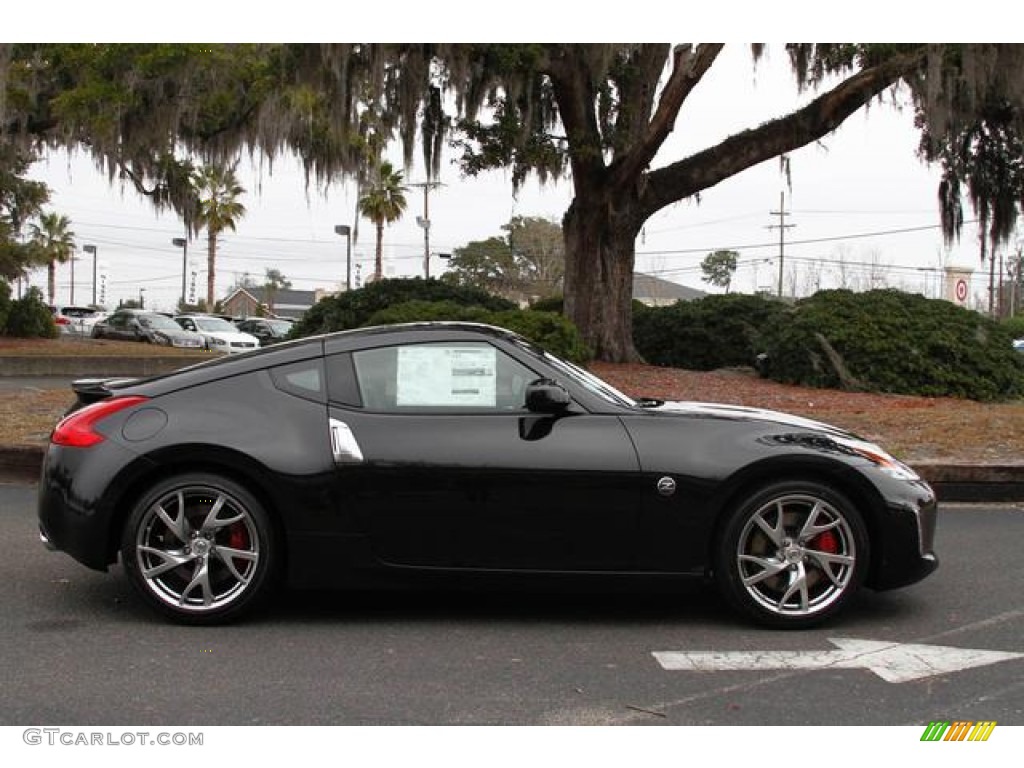 Magnetic Black 2013 Nissan 370Z Sport Coupe Exterior Photo #76417257
