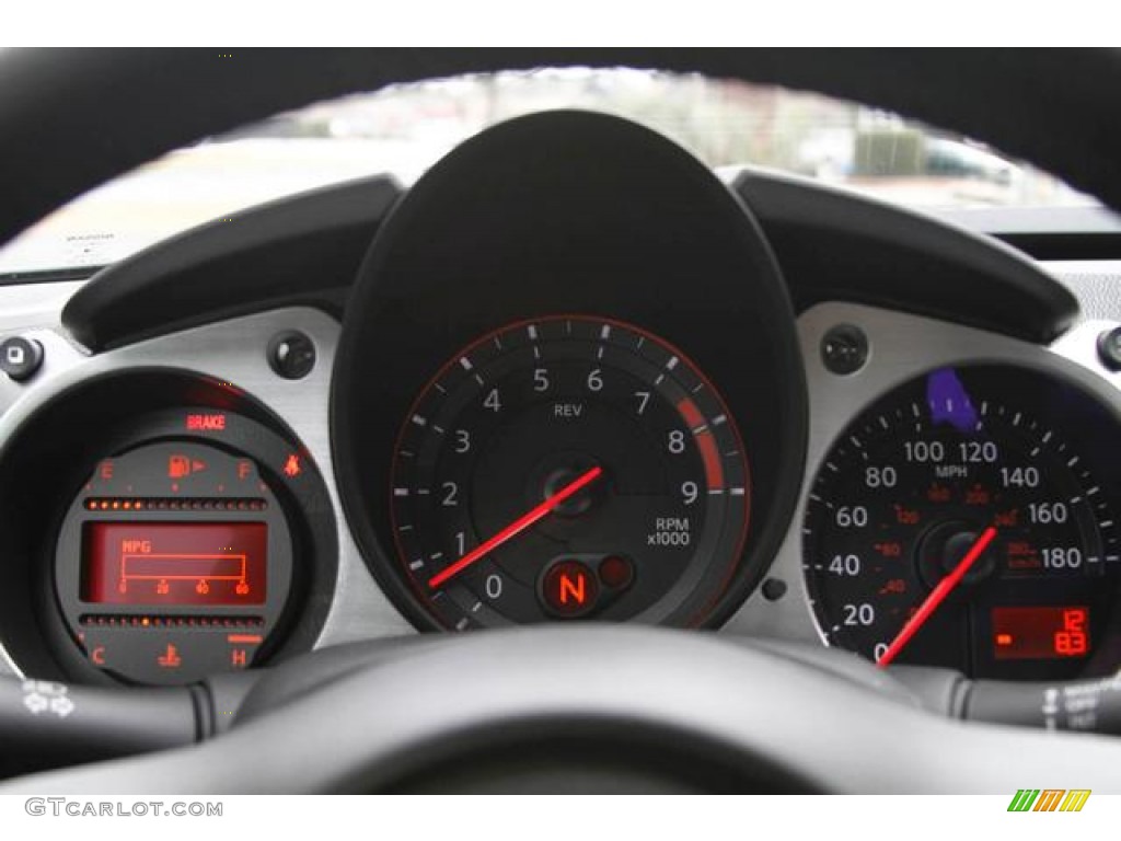 2013 Nissan 370Z Sport Coupe Gauges Photo #76417408