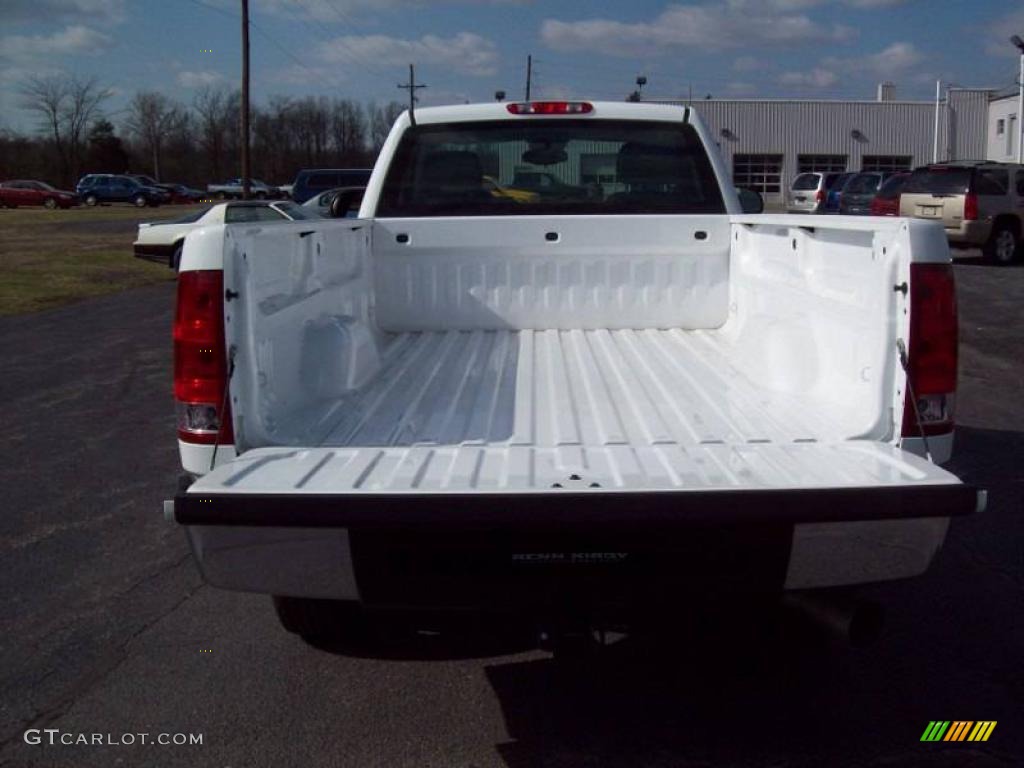 2007 Sierra 2500HD Regular Cab - Summit White / Dark Titanium photo #5