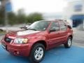 Redfire Metallic 2007 Ford Escape Hybrid