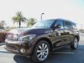 2012 Dark Currant Infiniti QX 56  photo #3