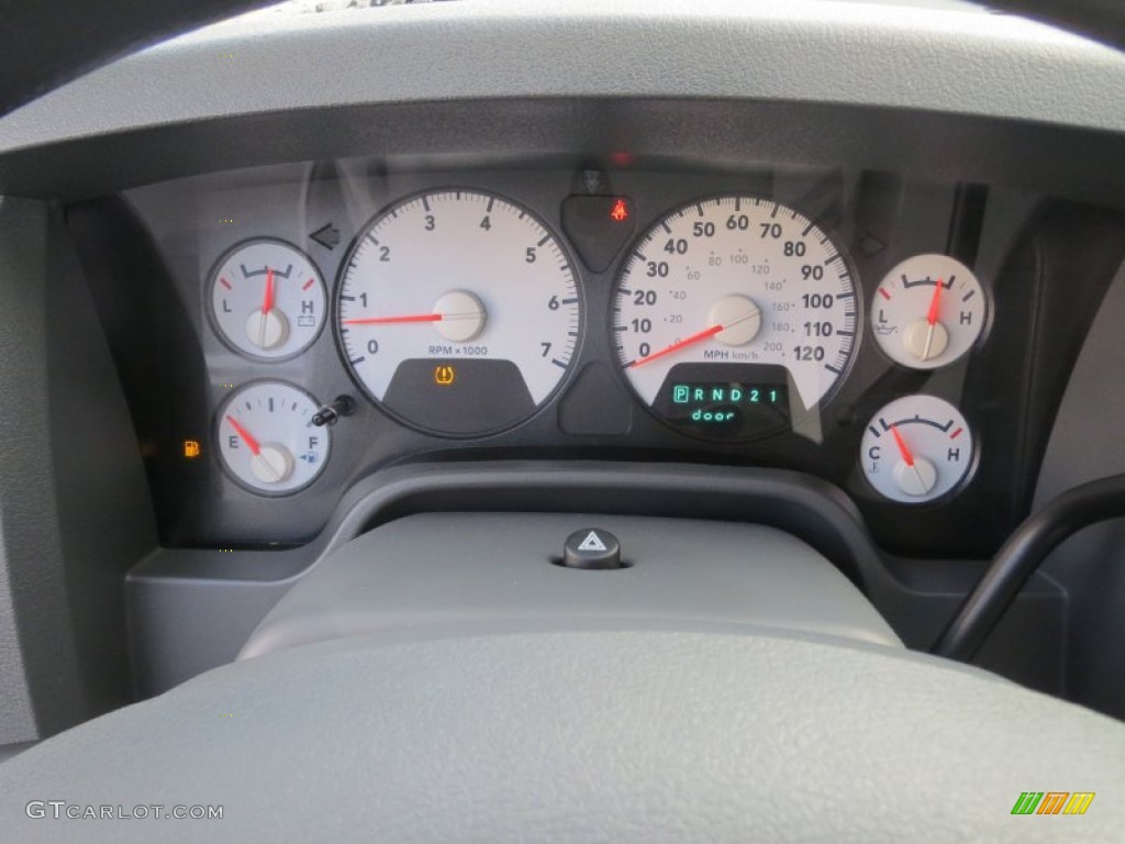 2008 Ram 1500 Lone Star Edition Quad Cab - Bright Silver Metallic / Medium Slate Gray photo #39