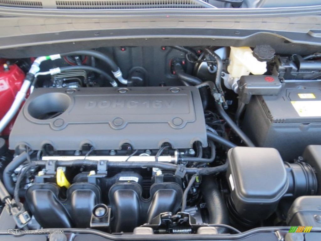 2013 Hyundai Tucson Limited 24 Liter Dohc 16 Valve Cvvt 4 Cylinder