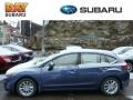 2013 Marine Blue Pearl Subaru Impreza 2.0i Premium 5 Door  photo #1