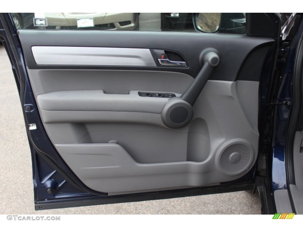 2010 Honda CR-V LX AWD Gray Door Panel Photo #76420748