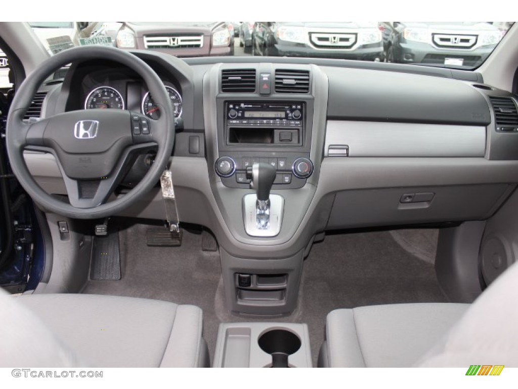 2010 Honda CR-V LX AWD Gray Dashboard Photo #76420787