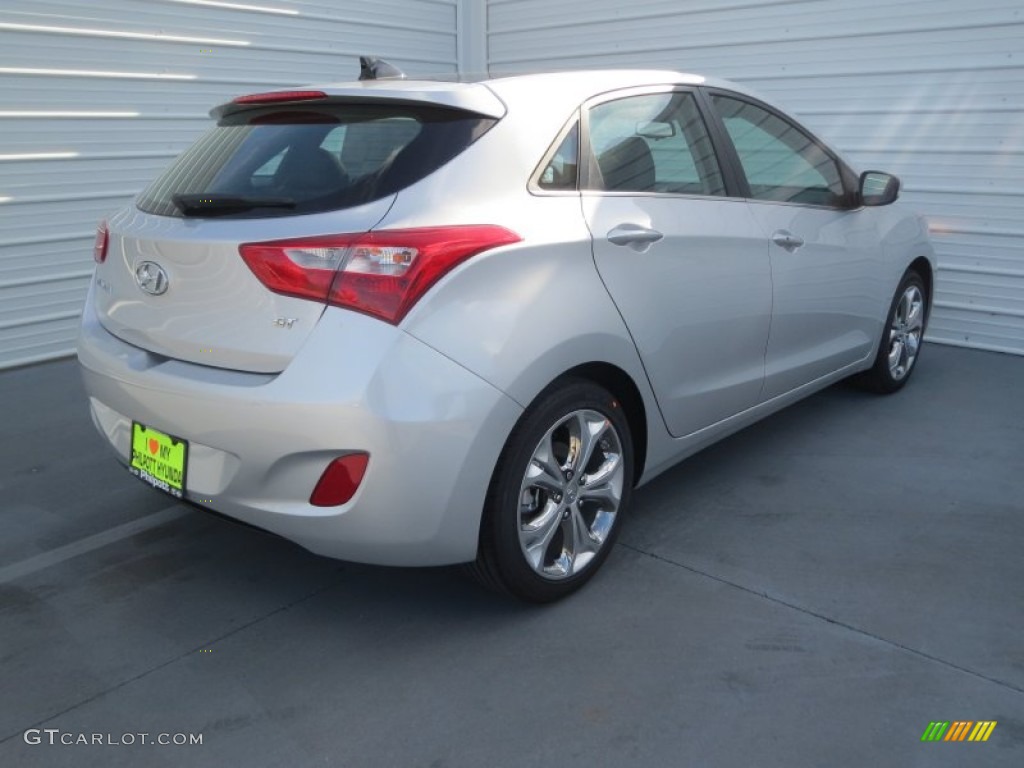 2013 Elantra GT - Silver / Blue photo #3