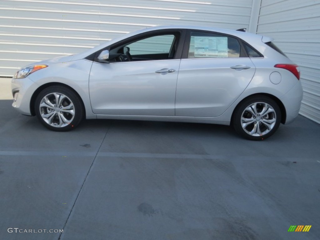 2013 Elantra GT - Silver / Blue photo #5