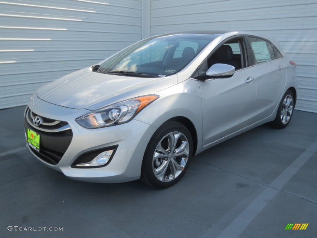 2013 Elantra GT - Silver / Blue photo #6
