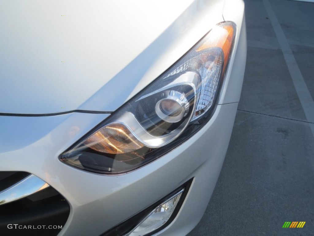 2013 Elantra GT - Silver / Blue photo #8