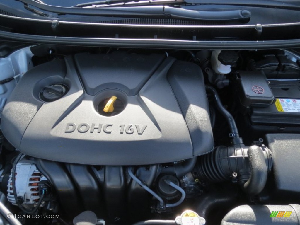 2013 Hyundai Elantra GT 1.8 Liter DOHC 16-Valve D-CVVT 4 Cylinder Engine Photo #76421775