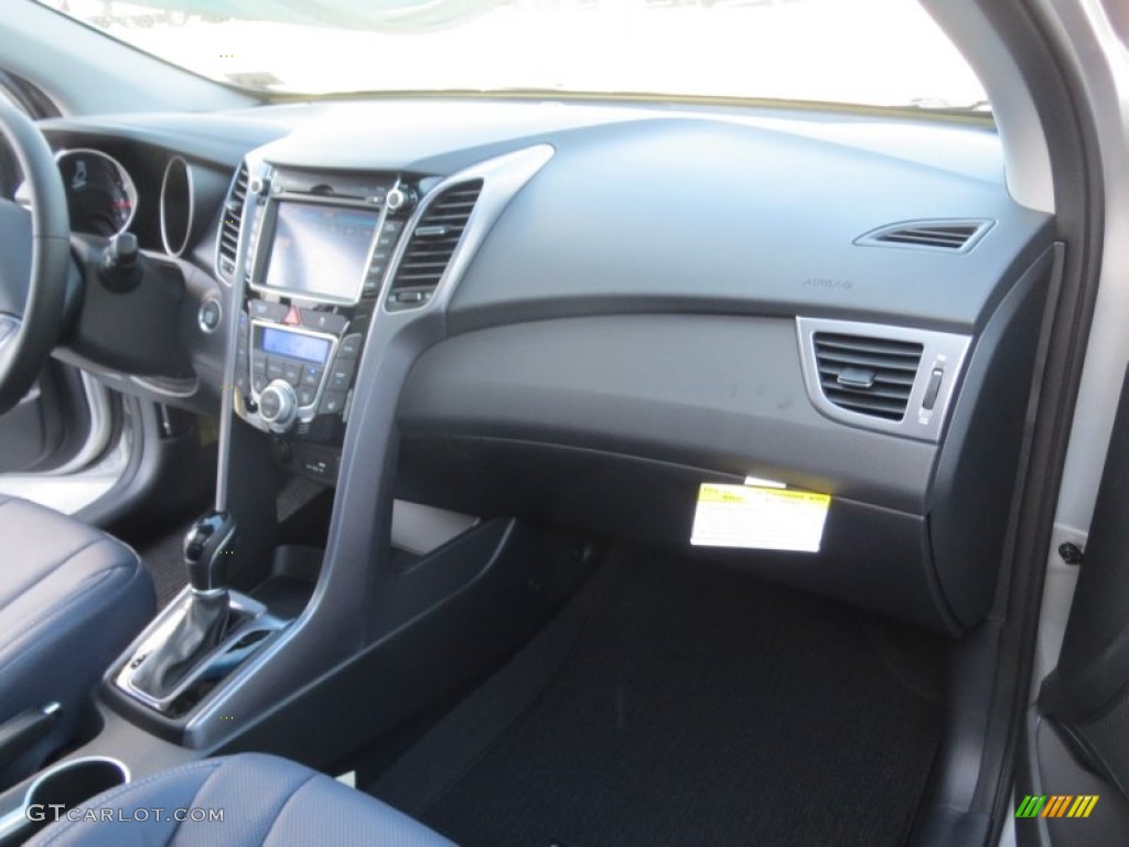2013 Elantra GT - Silver / Blue photo #17