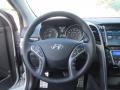 Blue 2013 Hyundai Elantra GT Steering Wheel