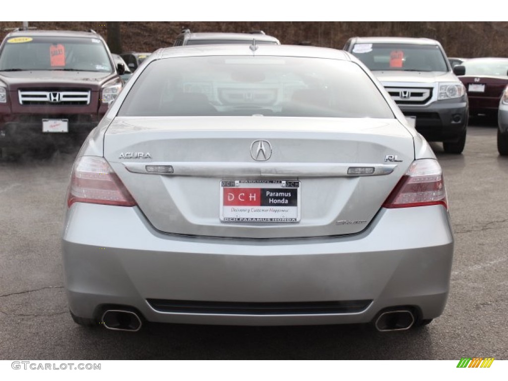 2009 RL 3.7 AWD Sedan - Platinum Frost Metallic / Taupe photo #6