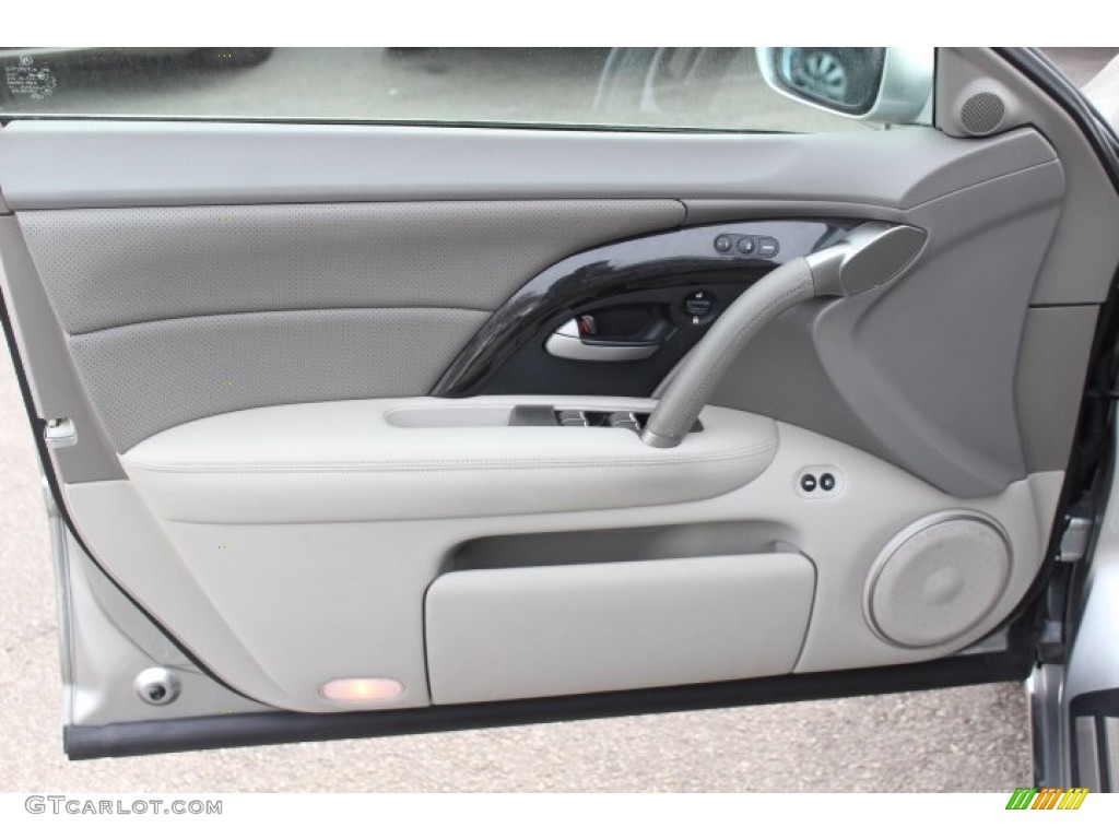 2009 Acura RL 3.7 AWD Sedan Taupe Door Panel Photo #76422279