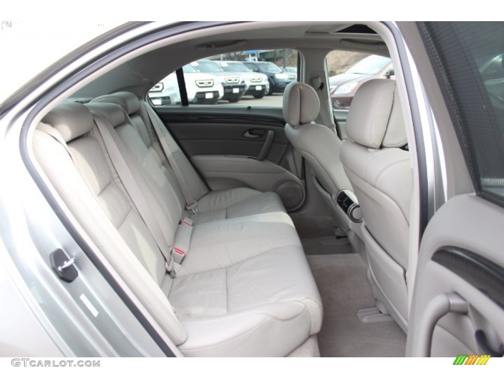 2009 Acura RL 3.7 AWD Sedan Rear Seat Photo #76422421