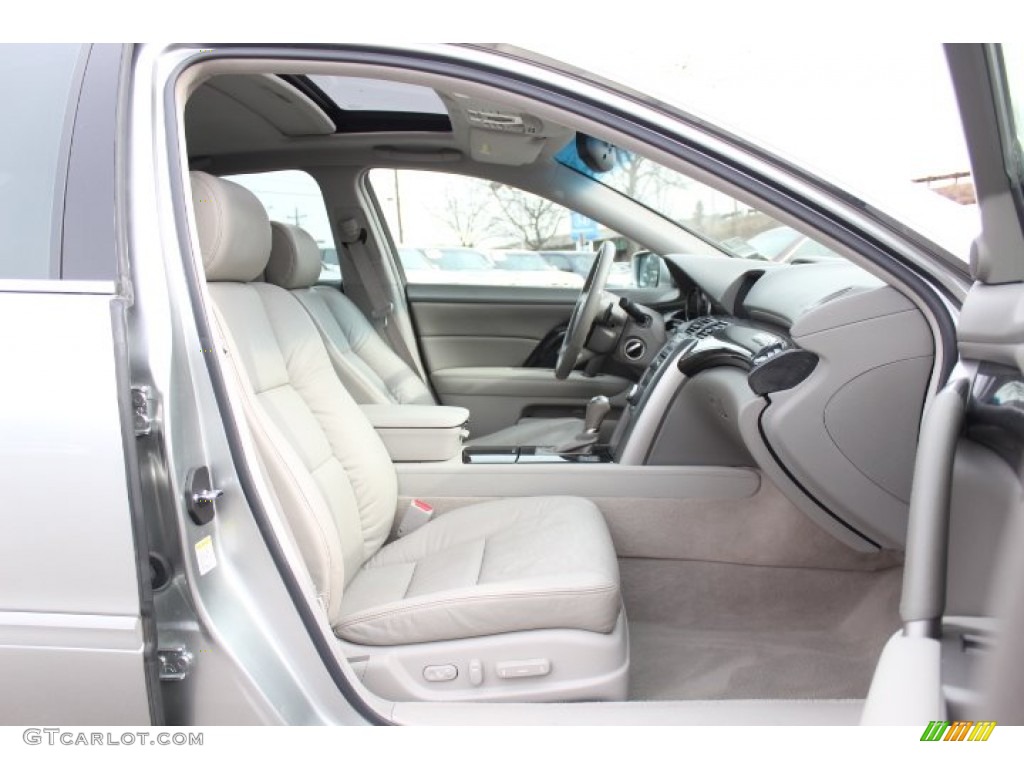 Taupe Interior 2009 Acura RL 3.7 AWD Sedan Photo #76422465