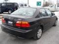 Flamenco Black Pearl - Civic LX Sedan Photo No. 4