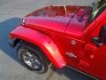 2013 Deep Cherry Red Crystal Pearl Jeep Wrangler Oscar Mike Freedom Edition 4x4  photo #8