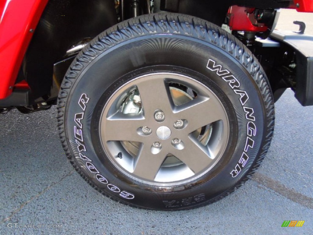 2013 Jeep Wrangler Oscar Mike Freedom Edition 4x4 Wheel Photo #76423017