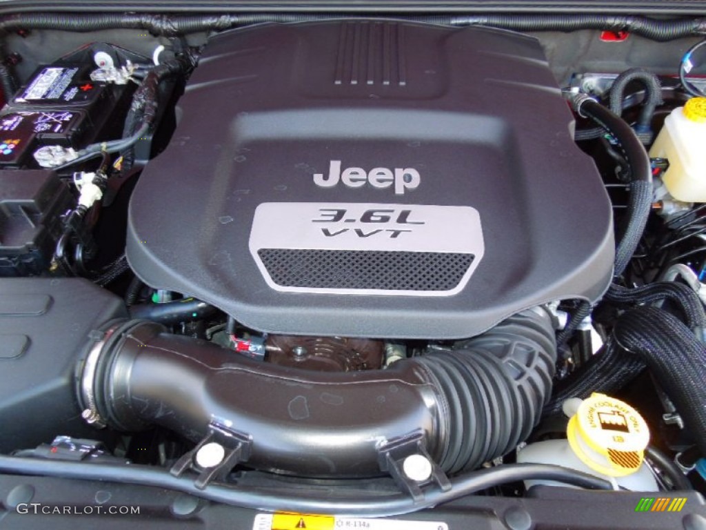 2013 Jeep Wrangler Oscar Mike Freedom Edition 4x4 3.6 Liter DOHC 24-Valve VVT Pentastar V6 Engine Photo #76423037