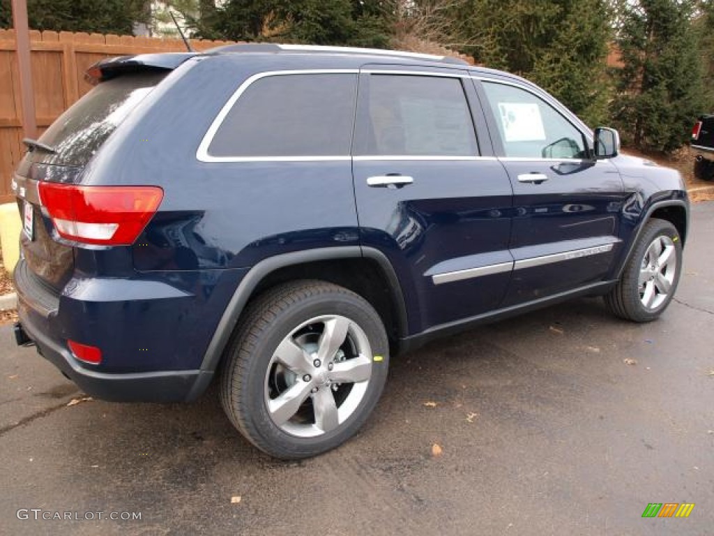 2013 Grand Cherokee Limited 4x4 - True Blue Pearl / Black photo #3