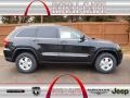 2013 Brilliant Black Crystal Pearl Jeep Grand Cherokee Laredo 4x4  photo #1