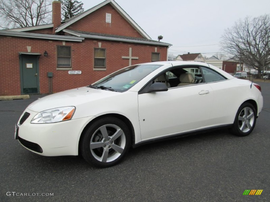 2007 G6 GT Convertible - Ivory White / Light Taupe photo #3