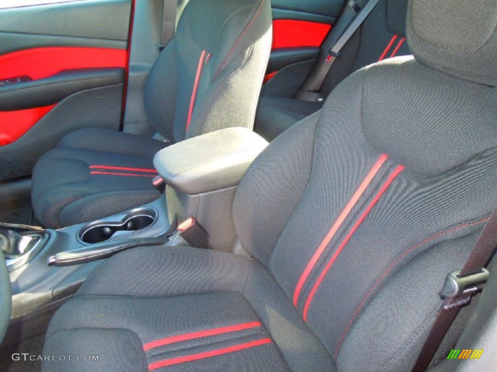 2013 Dodge Dart Rallye Front Seat Photo #76424378