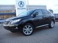 2010 Obsidian Black Lexus RX 350  photo #2