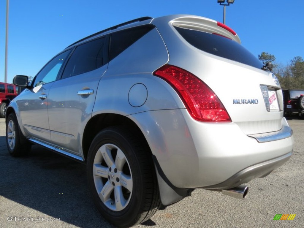 2007 Murano SL - Brilliant Silver Metallic / Cafe Latte photo #5