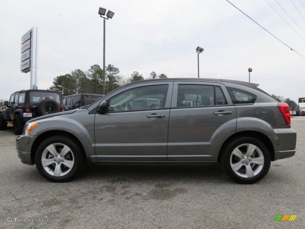 2012 Caliber SXT - Tungsten Metallic / Dark Slate Gray photo #4