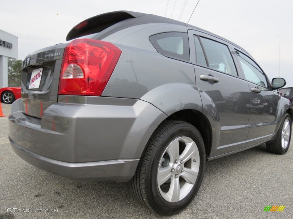 2012 Caliber SXT - Tungsten Metallic / Dark Slate Gray photo #7