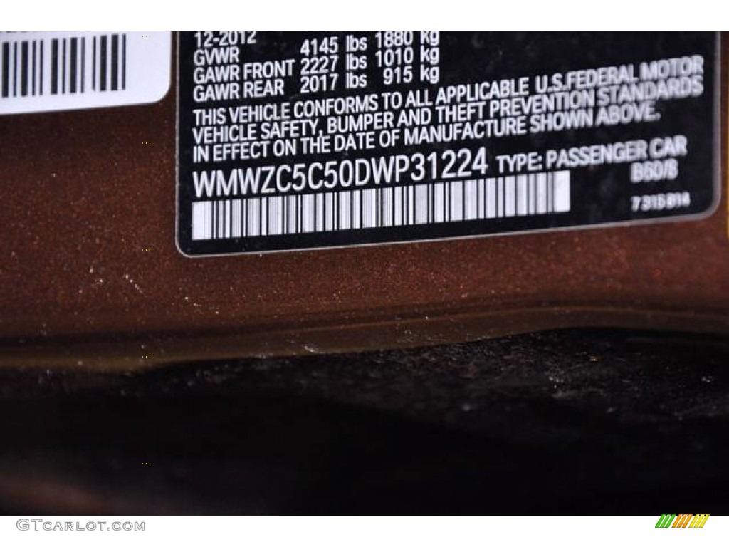 2013 Cooper S Countryman ALL4 AWD - Brilliant Copper Metallic / Carbon Black photo #26