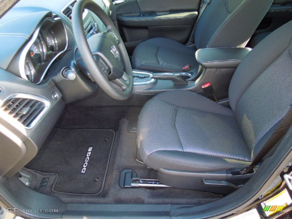 2013 Dodge Avenger SE Front Seat Photo #76426128