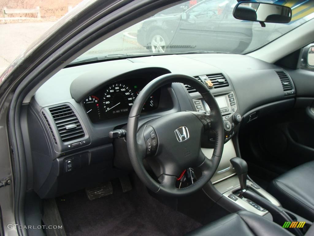 2006 Accord EX-L Sedan - Carbon Bronze Pearl / Black photo #9