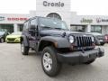 2013 True Blue Pearl Jeep Wrangler Sport 4x4  photo #1